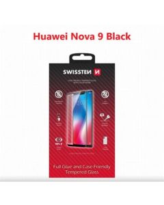 SWISSTEN OCHRANNÉ SKLO HUAWEI NOVA 9 ČERNÉ