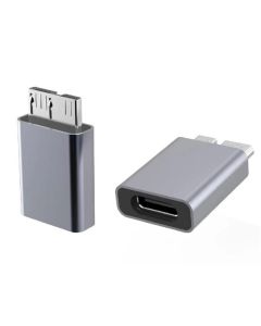 PremiumCord Aluminium USB C female - USB3.0 Micro B Male adaptér