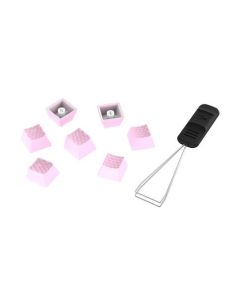 HP HyperX Rubber Keycaps - Gaming Accessory Kit - Pink (US Layout)