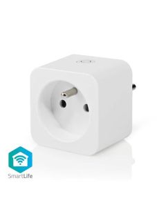 Nedis WIFIP121EWT - WiFi Chytrá Zásuvka |Typ E (CEE 7/6)| -10 - 45 °C | Android™ / IOS | Bílá
