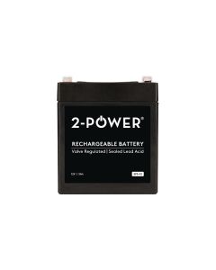 2-Power 2P5-12 12V 5Ah VRLA Bezpečnostní baterie F2 ( Faston 250 )