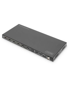 DIGITUS 4x2 HDMI Matrix Switch, 4K/60Hz Scaler, EDID, ARC, HDCP 2.2, 18 Gbps