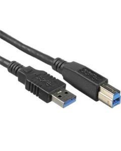 PremiumCord Kabel USB 3.0 Super-speed 5Gbps A-B, 9pin, 1m
