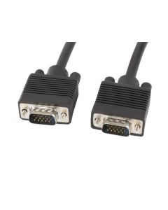 LANBERG VGA M / M kabel 1,8m dvojité stínění, černý