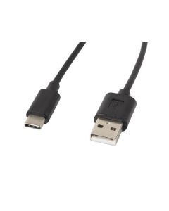 LANBERG USB-C (M) na USB-A (M) 2.0 kabel 1,8m, černý