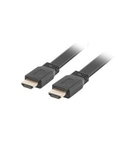 LANBERG HDMI M / M 2.0 plochý kabel 1m 4K, černý