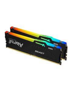 KINGSTON 32GB 5200MHz DDR5 CL40 DIMM (Kit of 2) FURY Beast RGB
