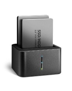  AXAGON ADSA-D25, USB 3.2 Gen 1 - 2x SATA 6G 2.5" SSD/HDD CLONE MINI dokovací stanice