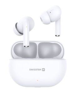 Swissten bluetooth tws sluchátka pro tune bílá