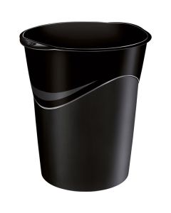 Odpadkový koš CepPro HAPPY 280, 14 l, černý