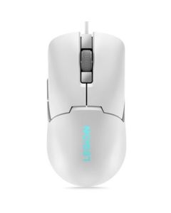 Lenovo myš CONS Herní Legion M300s RGB (Glacier White) - bílá