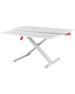 LEITZ Ergonomický pracovní stůl pro práci v sedě/ve stoje s výsuvnou zásuvkou na klávesnici  ERGO Cosy