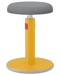 LEITZ Ergonomická balanční židle pro sezení/stání  ERGO Cosy Stool, teplá žlutá
