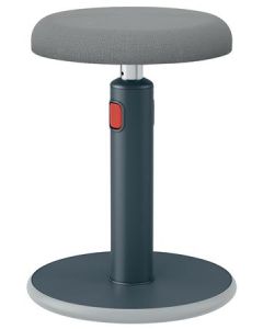 LEITZ Ergonomická balanční židle pro sezení/stání  ERGO Cosy Stool, sametově šedá