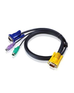 ATEN integrovaný kabel 2L-5201P pro KVM PS/2,  1,2 M 