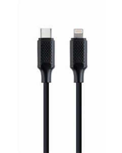 GEMBIRD CABLEXPERT Kabel USB 2.0 Type-C na Ligtning (CM/8pinM), 1,5m, datový, černý