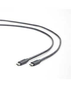 GEMBIRD CABLEXPERT Kabel USB 3.1 Type-C na Type-C kabel (CM/CM), 1m, datový, černý