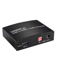 PremiumCord HDMI 4K Audio extractor s oddělením audia na stereo jack, SPDIF Toslink, RCA