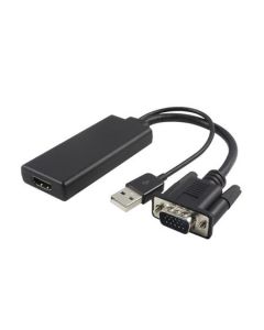 PremiumCord VGA+audio elektronický konvertor na rozhraní HDMI