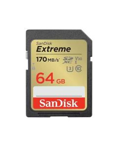 SanDisk Extreme SDXC 64GB 170MB/s V30 UHS-I U3