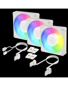 ARCTIC BioniX P12 A-RGB (White) - 3 Pack