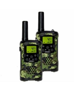 EVOLVEO FreeTalk XM2-2, sada 2 vysílaček bez dobíjecí základny, dosah až 8km