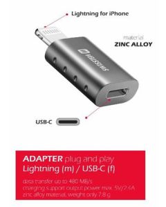 SWISSTEN ADAPTER LIGHTNING(M)/USB-C(F)