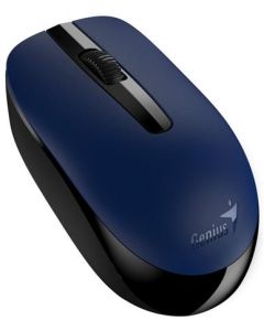 GENIUS NX-7007 Myš, bezdrátová, optická, 1200dpi, 3 tlačítka, Blue-Eye senzor, USB, černo-modrá