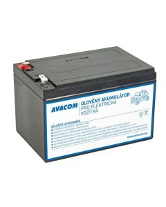 Avacom náhradní baterie (olověný akumulátor) 12V 15Ah do vozítka Peg Pérego F2