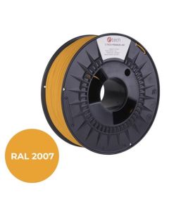 C-TECH tisková struna PREMIUM LINE ( filament ) , PETG, luminiscenční světlá oranžová, RAL2007, 1,75mm, 1kg