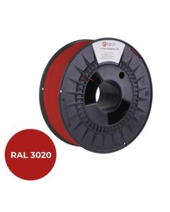 C-TECH tisková struna PREMIUM LINE ( filament ) , PETG, dopravní červená, RAL3020, 1,75mm, 1kg