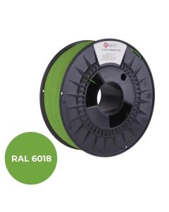 C-TECH tisková struna PREMIUM LINE ( filament ) , PETG, zelenožlutá, RAL6018, 1,75mm, 1kg