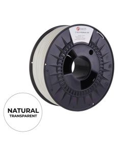 C-TECH tisková struna PREMIUM LINE ( filament ) , PETG, transparentní, 1,75mm, 1kg