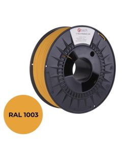 C-TECH tisková struna PREMIUM LINE ( filament ) , PLA, signální žlutá, RAL1003, 1,75mm, 1kg
