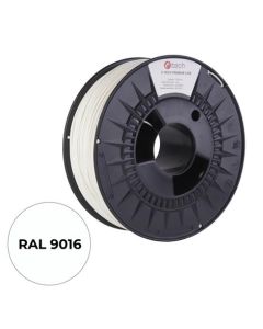 C-TECH tisková struna PREMIUM LINE ( filament ) , PLA, dopravní bílá, RAL9016, 1,75mm, 1kg