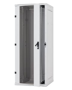 19' rozvaděč stojanový 42U/600x1200, typ RT, dv. síto 80%-6mm, RAL7035, nosn.1200/1500kg
