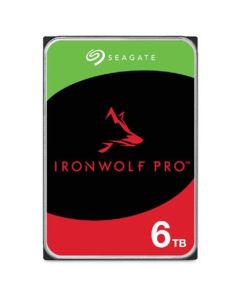 Seagate IronWolf PRO, NAS HDD, 6TB, 3.5", SATAIII, 256MB cache, 7.200RPM