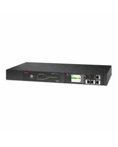 APC Rack Automatic Transfer Switch, 1U, 10A, 230V, C14 IN, 12 C13 OUT, 50/60Hz