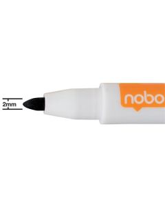 Nobo popisovače stíratelné za sucha 6ti pack černé