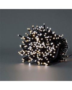 Nedis WIFILX02W400 SmartLife světelný řetěz | Tětiva | Wi-Fi | Teplé až chladné bílé | 400 LED's | 20.0 m | Android/IOS