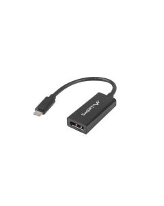 LANBERG USB-C(M) 3.1 na Displayport(F) adaptér kabel 15CM černý  