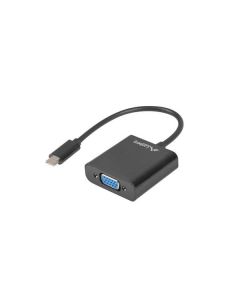 LANBERG USB-C(M) 3.1 na VGA(F) adaptér kabel 15CM černý  
