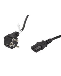 LANBERG CEE 7/7 na IEC 320 C13 POWER CORD 5M VDE černý  