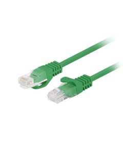 LANBERG Patch kabel CAT.5E UTP 0.25M zelený Fluke Passed  