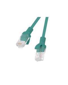 LANBERG Patch kabel CAT.6 UTP 2M zelený Fluke Passed  