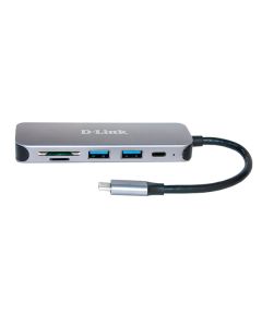 D-Link DUB-2325/E 5-in-1 USB-C Hub with Card Reader