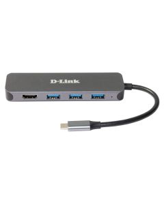 D-Link DUB-2333 5-in-1 USB-C Hub with HDMI/Power Delivery