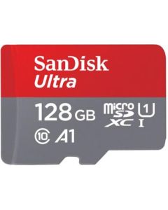 SanDisk Ultra/micro SDHC/128GB/140MBps/UHS-I U1 / Class 10/+ Adaptér