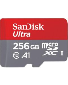 SanDisk Ultra/micro SDHC/256GB/150MBps/UHS-I U1 / Class 10/+ Adaptér