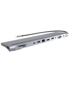 PremiumCord USB-C Full Size MST Dokovací stanice vhodná pod notebook